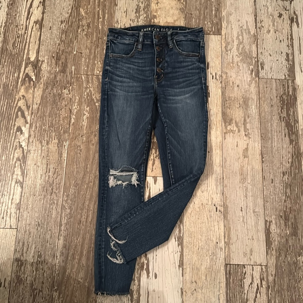 Ladies High Rise Jegging Crop
